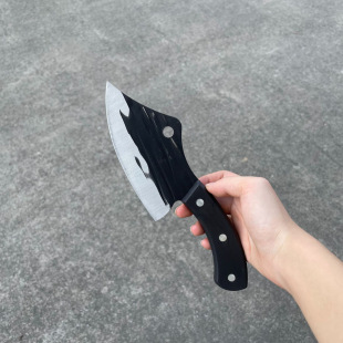 5.5inch Multi-Purpose Knife Forged Small Kitchen Knife Outdoor Mini Knife Boning Knife Household Paring Knife Fruit Knife Portable