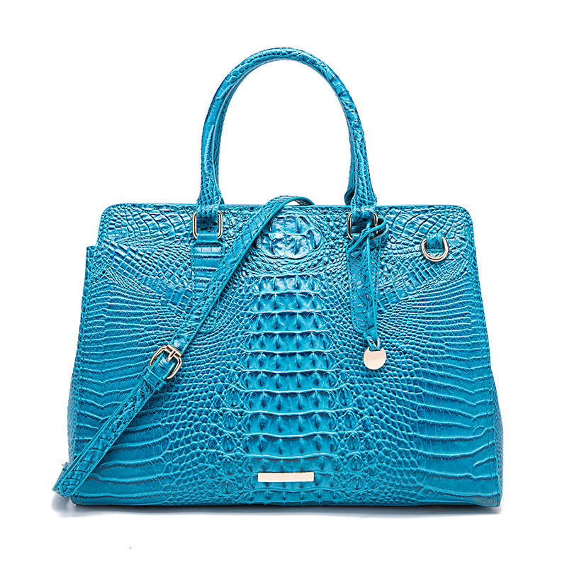 Handheld Crossbody New Women's Bag Brahman Crocodile Pattern_voghion.com