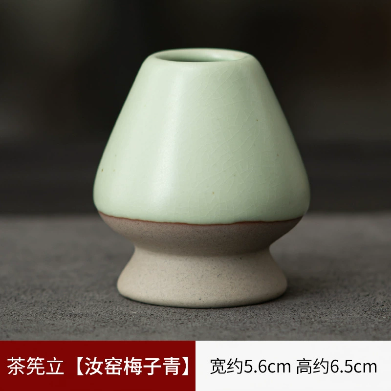 Набор чая матча (Creative Ceramics) японский стиль керамические чайные инструменты — венчик, ложка, сито нержавеющая сталь