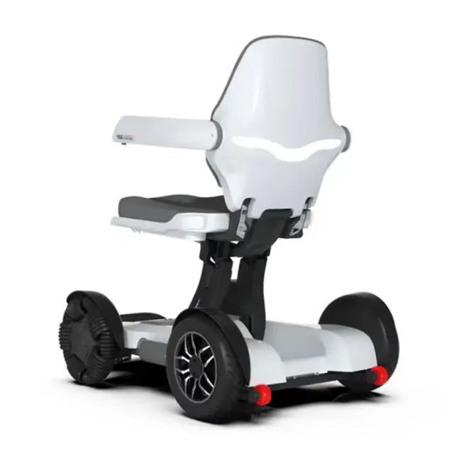 Silla de Ruedas Eléctrica Plegable Automática con Control Remoto Inteligente Transfronterizo, Scooter Eléctrico para Personas Mayores Discapacitadas, Vehículo Eléctrico con Batería al por Mayor
