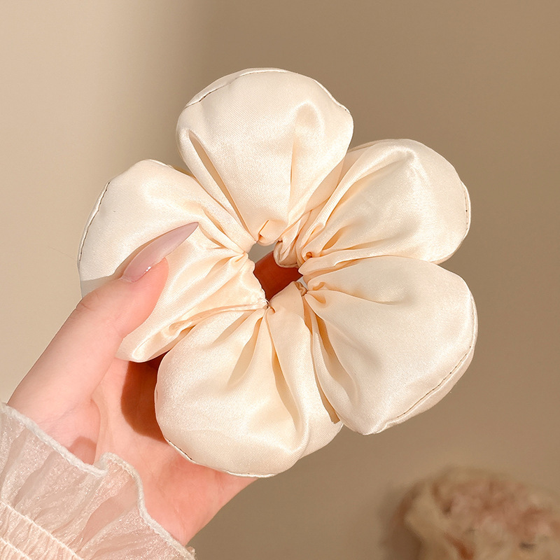 清新花边小肠圈扎头发女发圈新款波点头绳头饰皮套发饰马尾丸子头|undefined