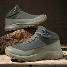 鸟家平替中帮防水徒步鞋男石墨烯保暖秋冬运动鞋直播爆款登山鞋