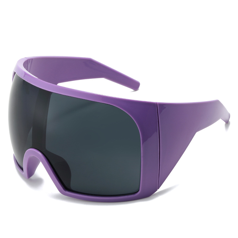 purple frame gray