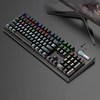 [AOC GK420] Mechanical keyboard green shaft black shaft tea shaft red shaft game Eating chicken function multimedia macro