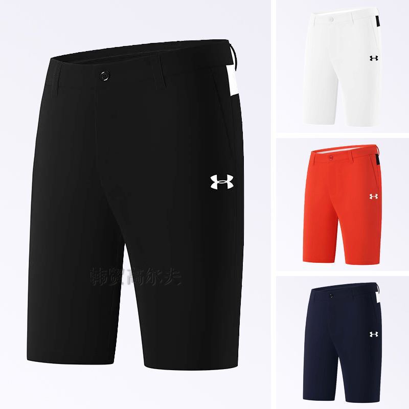 Summer Golf Shorts for Men, Quick-Dry, Comfortable, Breathable, Casual, Loose, Stylish, Versatile Sports Shorts