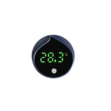 Аквариум, высокоточный маленький электронный термометр, измерение температуры