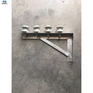 Exterior Wall Wire Fixing Bracket, Outdoor Cable Bracket, Wire Overhead Bracket, Triangular Pole Pull Wire Accessories