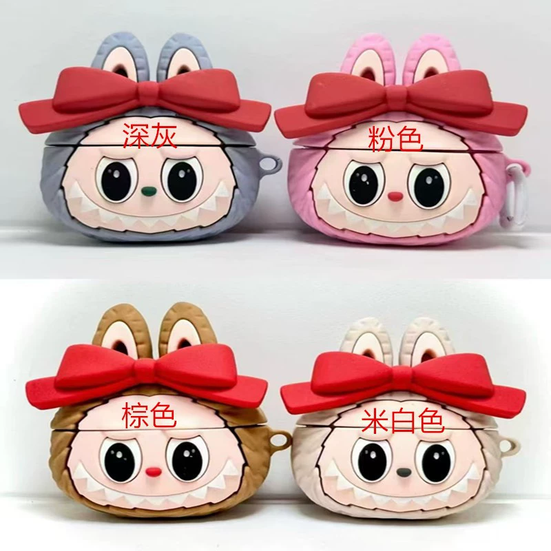 Apple, cartoon headphones, cute compatible protective case, pro3, bluetooth, 4