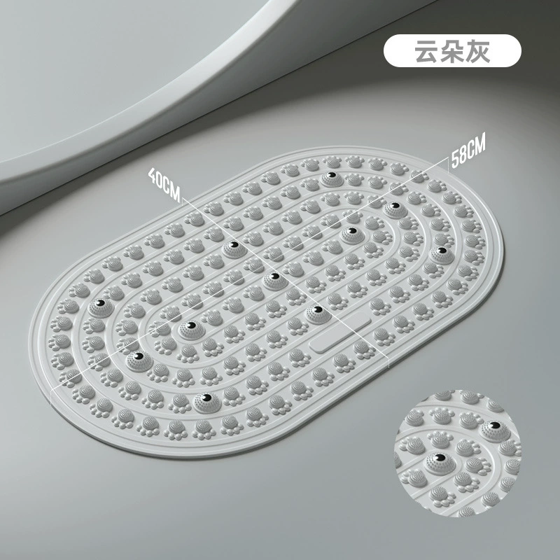 Soft acupressure board foot massage adult fitness acupressure board large size enlarged thickening jogging soft rubber finger yoga
