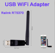 rt5370无线网卡150M网络wifi接收适配器 迷你usb带天线一体式