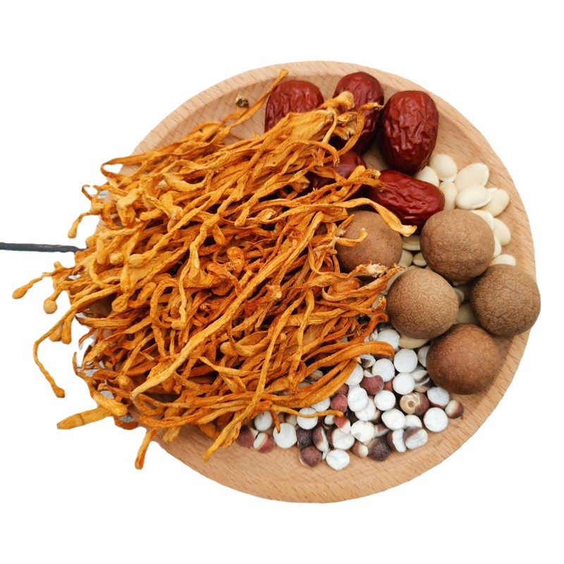 Ингредиенты для супа с женьшенем и кордицепсом, ингредиенты для гуандунского бараниного супа, набор ингредиентов для тушёного супа, набор ингредиентов для лечебного супа, набор ингредиентов для полезного супа