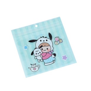 New Cute Snack Candy Self-sealing Bag Wax Bottle Sugar Bagging Jewelry Hairpin Storage Bag Handmade Pastry Bag
