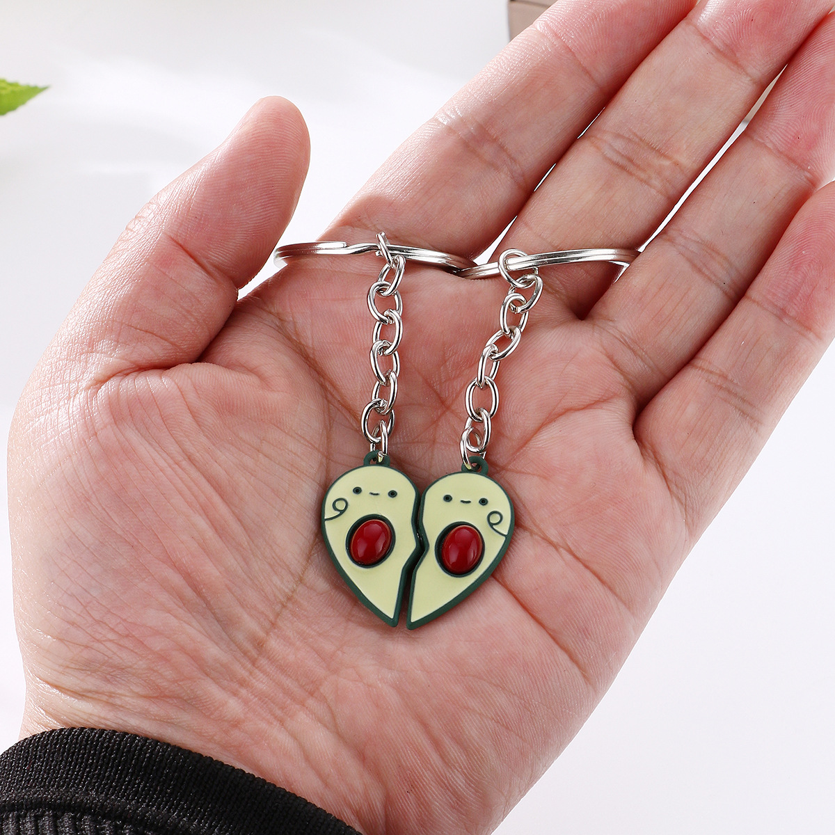 Devil'S Eye, Fruit, Heart Shape Pattern Enamel Design IG Style Style 1 Pair IG Style Devil'S Eye Fruit Heart Shape Alloy Enamel Bag Pendant Keychain