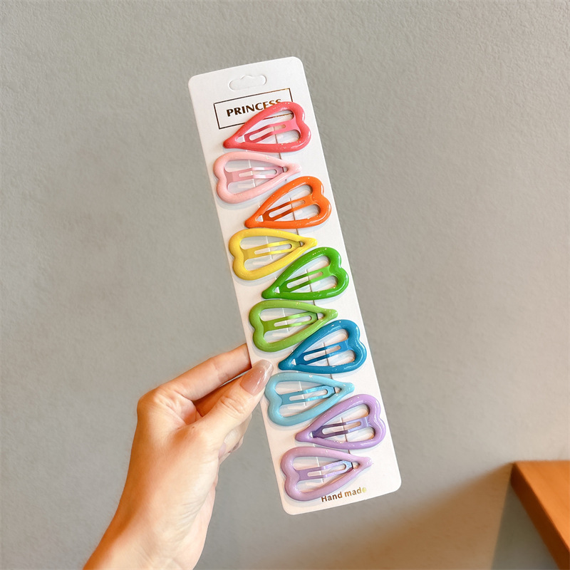 Pin de cabello de color estrella de pentacos pin de cabello de niñas pin de cabello lateral pin de cabello de dopamina pin de cabello pin BB pin