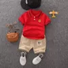 Polo set red
