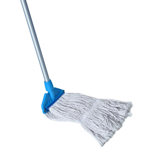 Cotton yarn old-fashioned mop, cotton floor mop, traditional water-wringing wax mop, detachable head, lazy person's wax mop head, labor-saving