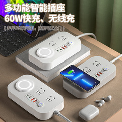 公年コンセントにusb60Wを挿して充電します。無線充電機能があります。