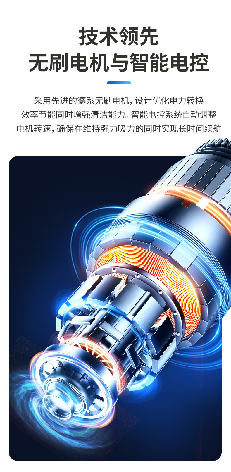 Car vacuum cleaner, cordless, brushless motor, 12000 mAh battery, high suction power, suitable for both home and car use, portable handheld dust blower, car appliance