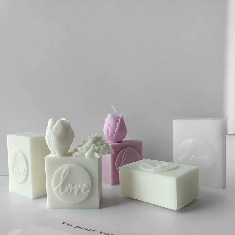 嘉汇美 Aromatherapy, candle, silicone mold for St. Valentine's Day, handmade soap