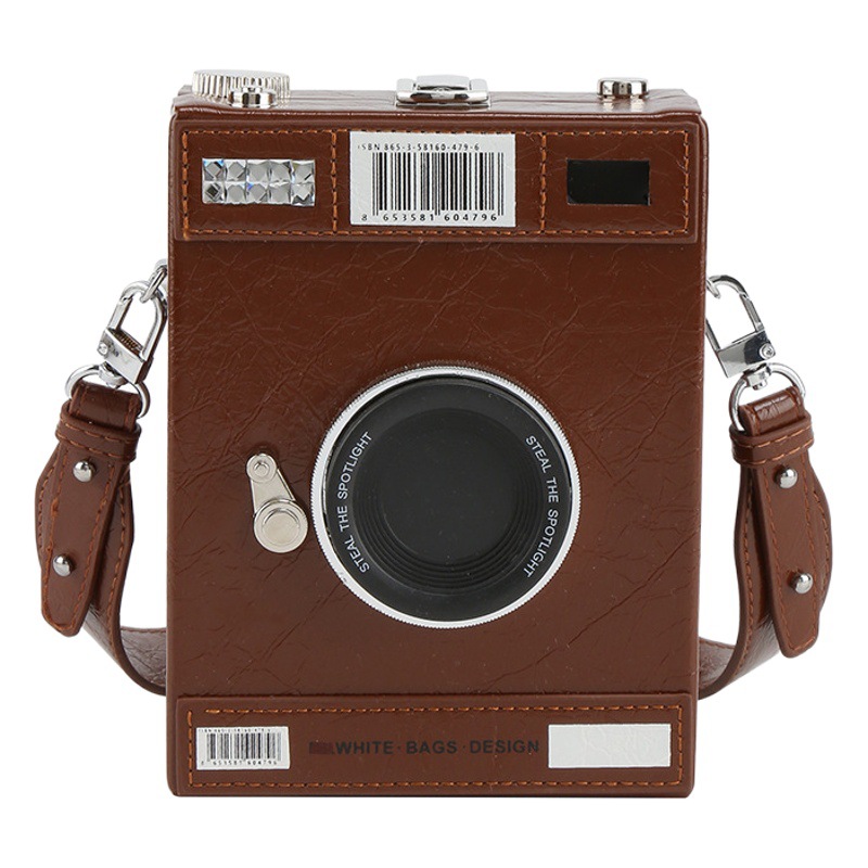 Bolsa de cámara de diseño de nicho 2023 otoño nuevo bolso de mujer retro embrague patrón bolsa de hombro Internet celebridad mismo estilo bolsa de mensajero