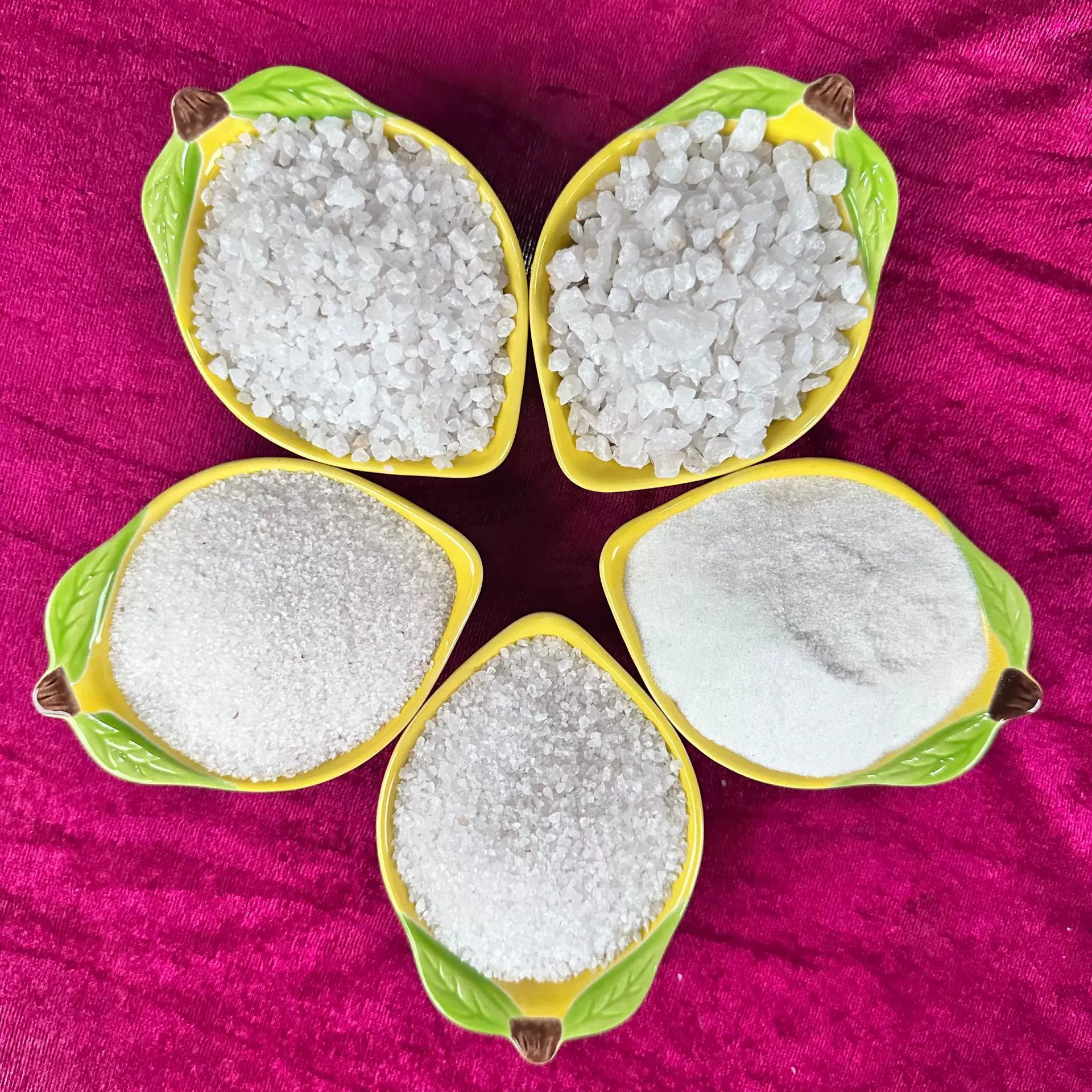 加工定制石英砂水处理过滤喷砂除锈肌理画40-80目石英砂