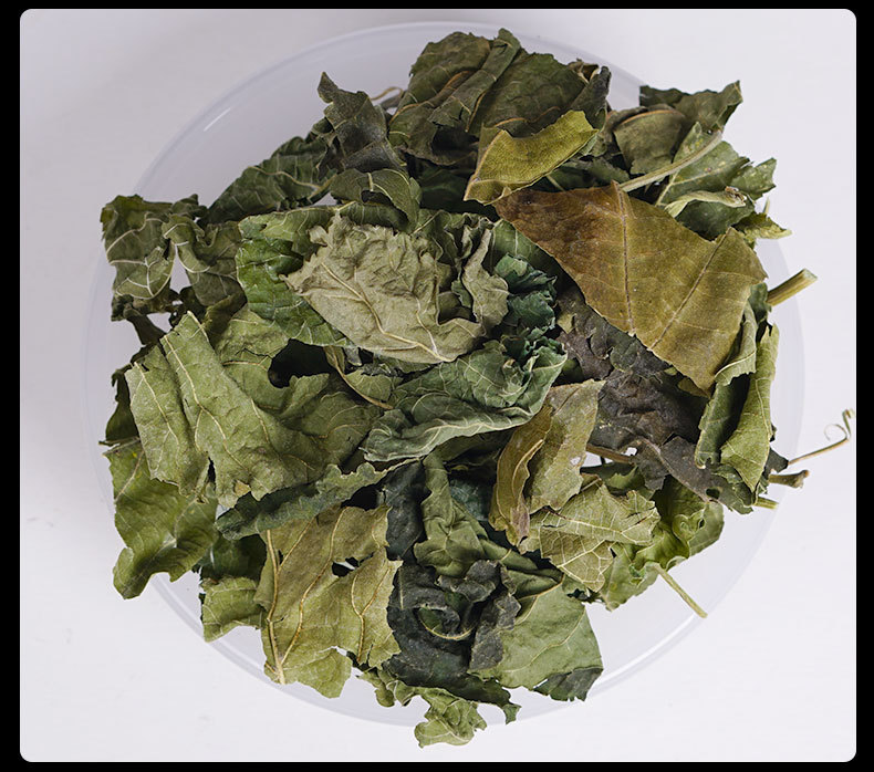 Frost Mulberry Leaf Granules (Morus alba) — Dried Food-Herb Mulberry Leaf Tea, 500g Bulk in use