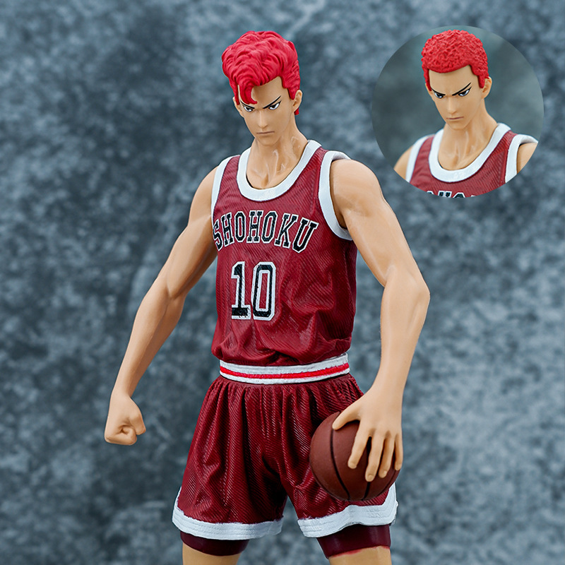Slam Dunk Master FOC Sakuragi Flower Way Akagi Haruko Hand-made Doll Doll Model Anime Peripheral Cartoon Slam Dunk Master FOC Sakuragi Flower Way Akagi Haruko Hand-made Doll Doll Model Anime Peripheral Cartoon