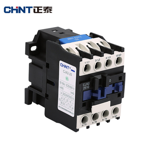 Chint AC contactor CJX2-2510 2501 AC24/36/110/220/380V three-phase AC
