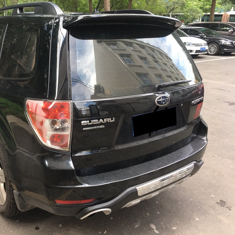 Suitable for 2008-2012 Subaru Forester Rear Wing Modification Special Rear Top Wing Spoiler Decoration with Lights