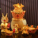 2025 New Year Decoration Hollow-out Simulation Gold Inlet Gold Inlet Props for New Year and Spring Festival Decoration Ornaments