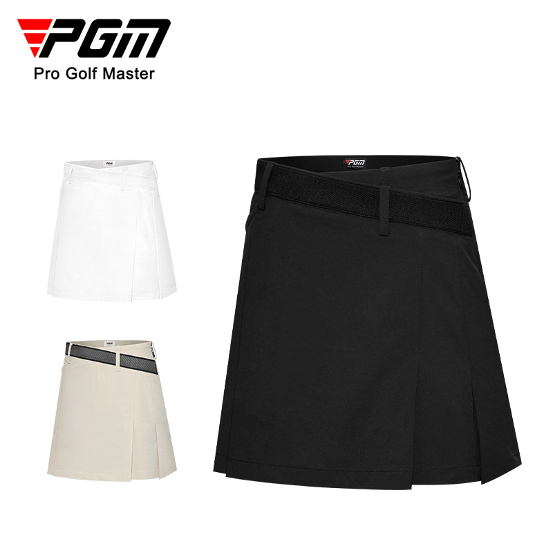 Váy golf nữ dáng culottes phối quần short thể thao co giãn nhanh khô — QZ086-váy kaki, QZ086-Váy trắng, QZ086-váy đen
