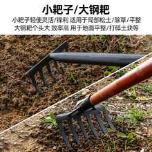 种菜专用工具铲子铁锹锄头耙子园林种植劳动家用农业农用工具献学