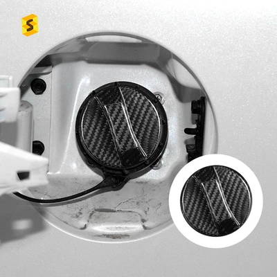 Cross-Border Suitable for Kia Sennig Smart Running Cerato Freddy Carbon Fiber Inner Fuel Tank Cap Exterior Decoration