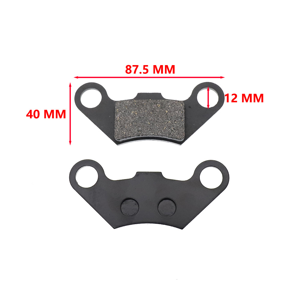Pastillas de freno de disco de motocicleta Pastillas de freno de disco Pilas de freno Kart ATV ATV Cuatro ruedas pequeñas