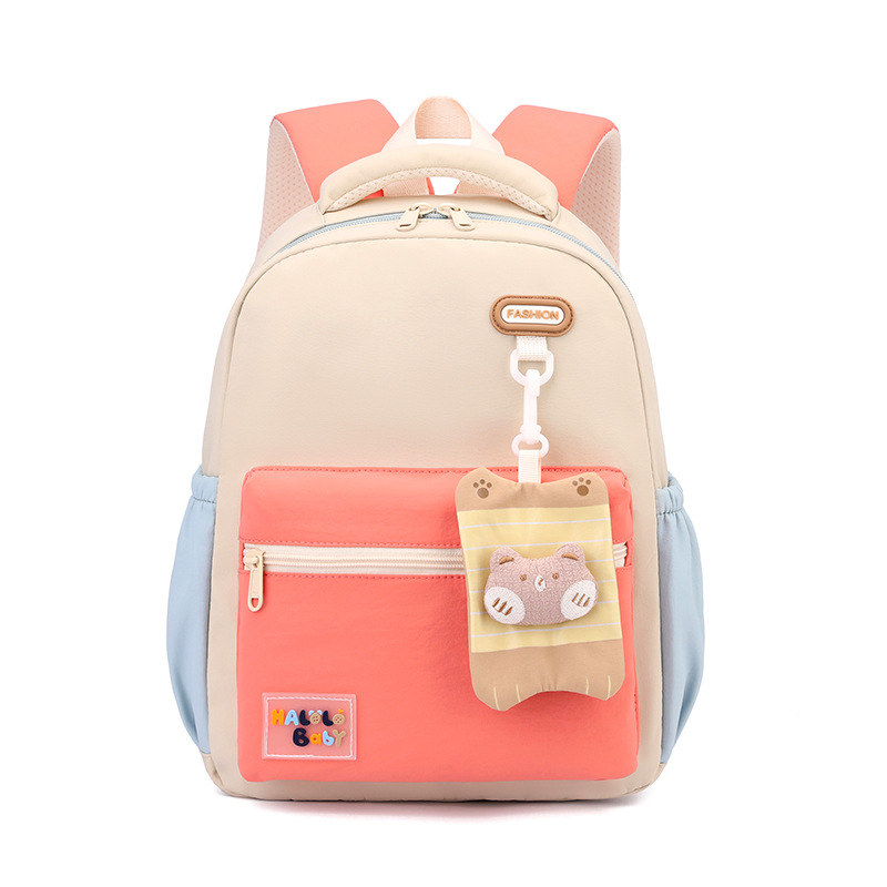 Mochila de pescado natural para niños en jardín de infantes bolsas escolares para niños y niñas mochila de moda ultraligera para estudiantes de primaria