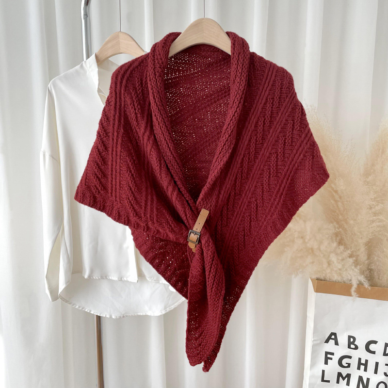 가죽 공제-버건디