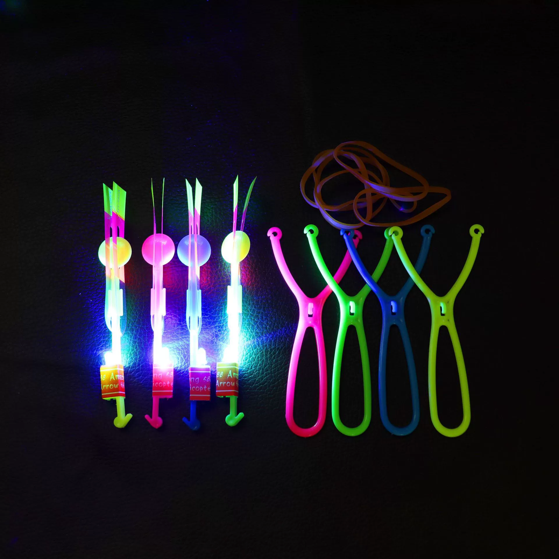 Плаза ночной рынок, игрушка детская светящаяся рогатка