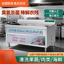 全自动商用果蔬机洗虾机洗菜机果蔬清洗机气泡清洗机小型厂家直销