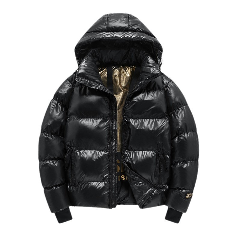 M - 7XL ropa de algodón extra-grande para hombres otoño invierno chaqueta de algodón brillante para hombres ropa de algodón gruesa casual chaqueta de pan