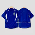 02 brazil away short-sleeved unprinted number