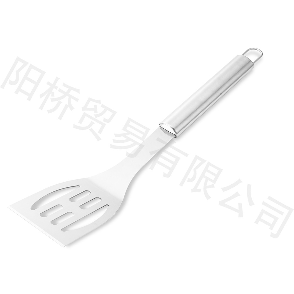 Fábrica Amazon barbacoa al aire libre herramienta tenedor pala clip cuchillo tubo redondo mango Acero inoxidable parrilla traje combinación