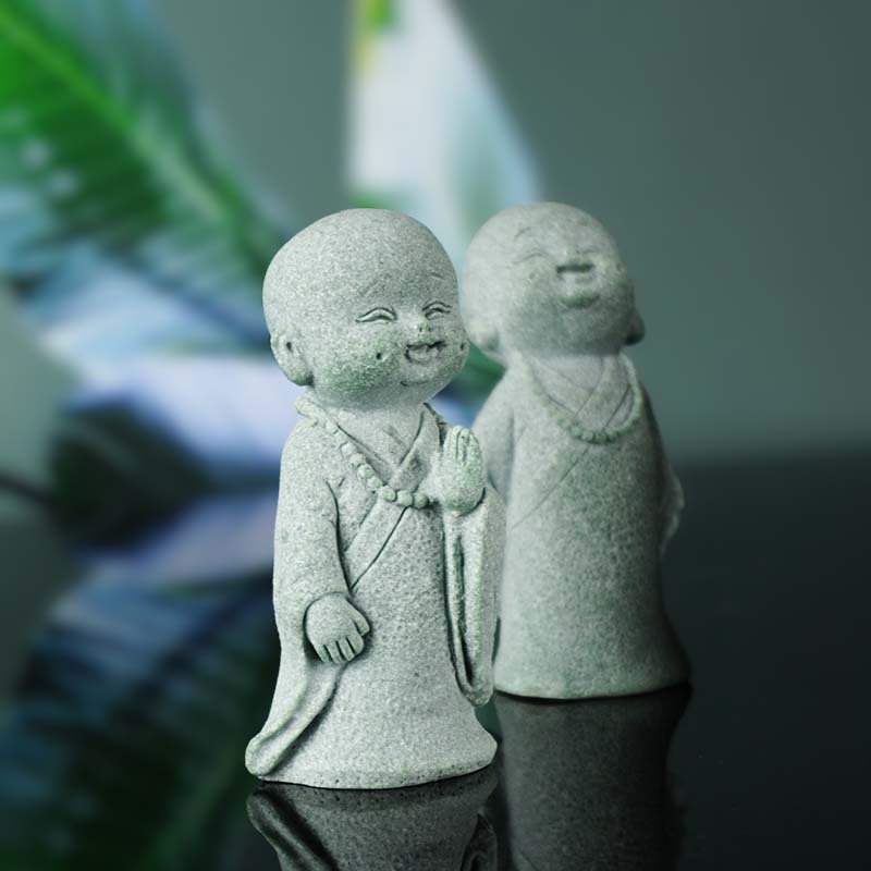 Escenografía de acuario de arenisca Escenario de pecera Creativa Piedra de micropaisaje León Arenisca azul Decoración nacional de marea Paisaje de jardinería chino