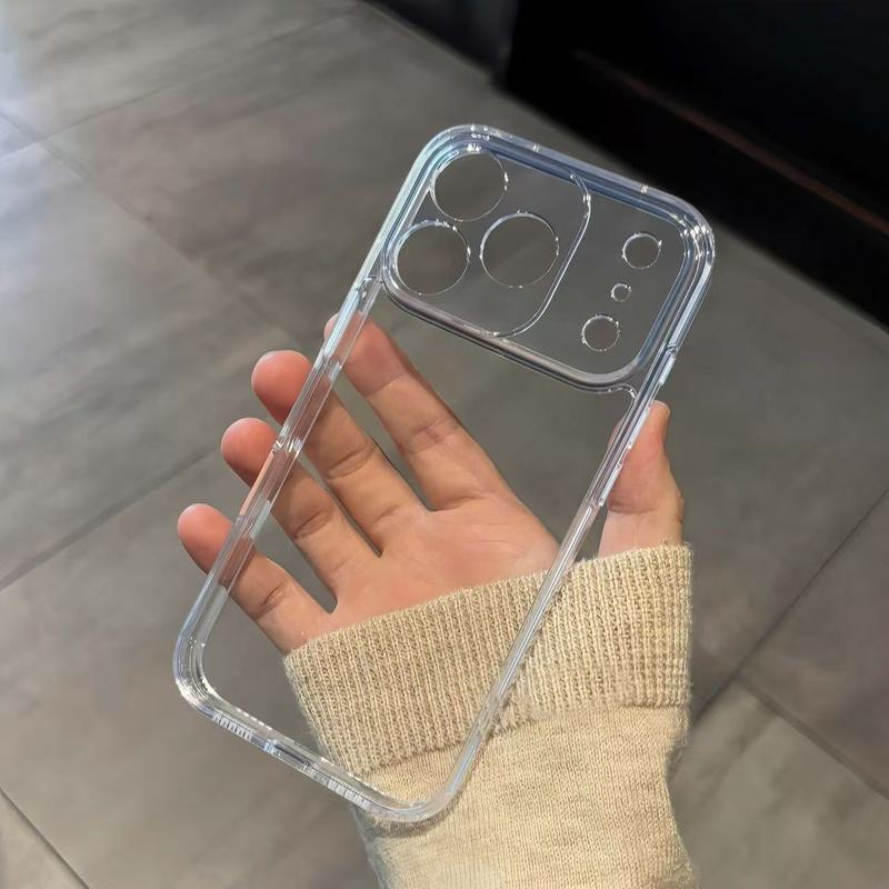 透明加厚适用iphone17promax手机壳苹果16e/17pro软壳17air简约17|undefined
