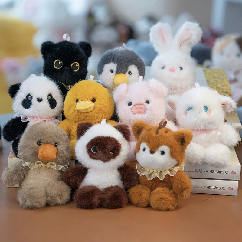 Подвеска в виде панды, плюшевая игрушка, маленькая кукла, брелок для ключей, сумка, кукла, пара кукол, свадебный подарок на день рождения