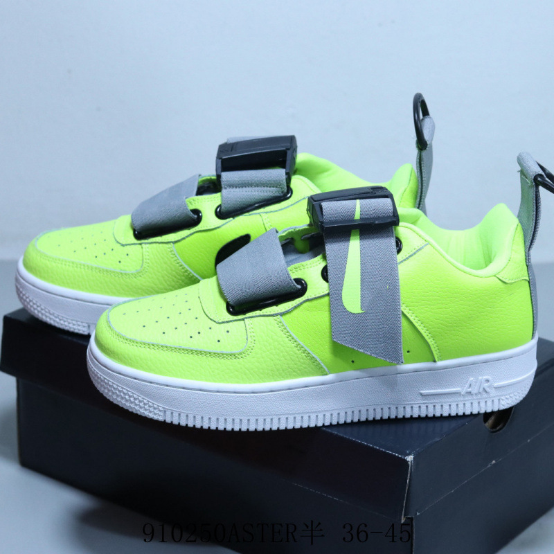 Putian Air Force One Utility Magnetic Buckle Deconstructed Functional Strap Low-Top Thick-Soled Sneakers Casual Sports Shoes Putian Air Force One Utility Magnetic Buckle Deconstructed Functional Strap Low-Top Thick-Soled Sneakers Casual Sports Shoes