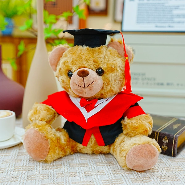 High-end [white-collar worker in red] graduation bear