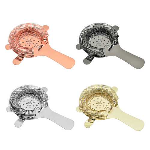 Manufacturer wholesale 304 stainless steel wine filter flower filter cocktail bartending tools bar bartending filter