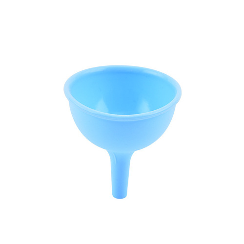 Amazon silicone funnel size portable oil funnel large diameter filter silicone wine funnel kitchen supplies