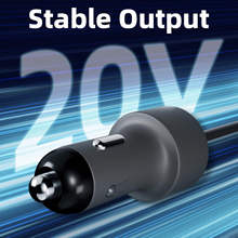 适用于Mini车载点烟器电源线20V稳定输出DC母头转接线12-24V