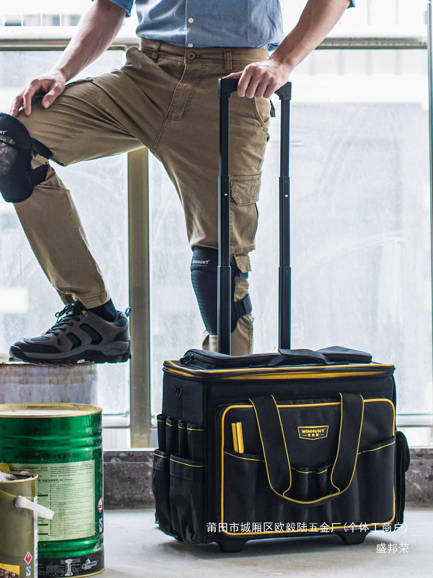 제조 업체 당기로드 유형 산업 등급 승객 벨트 도구 상자 강한 당기로드 휠 손 항상 도구 상자 휴대용